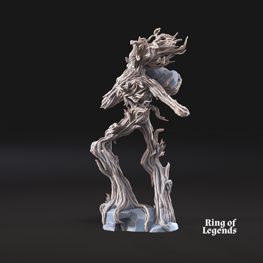 Treewalker throwing rock - Free Forest