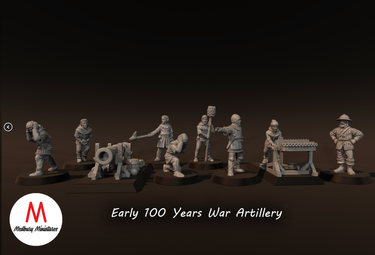 100 Years War artillary