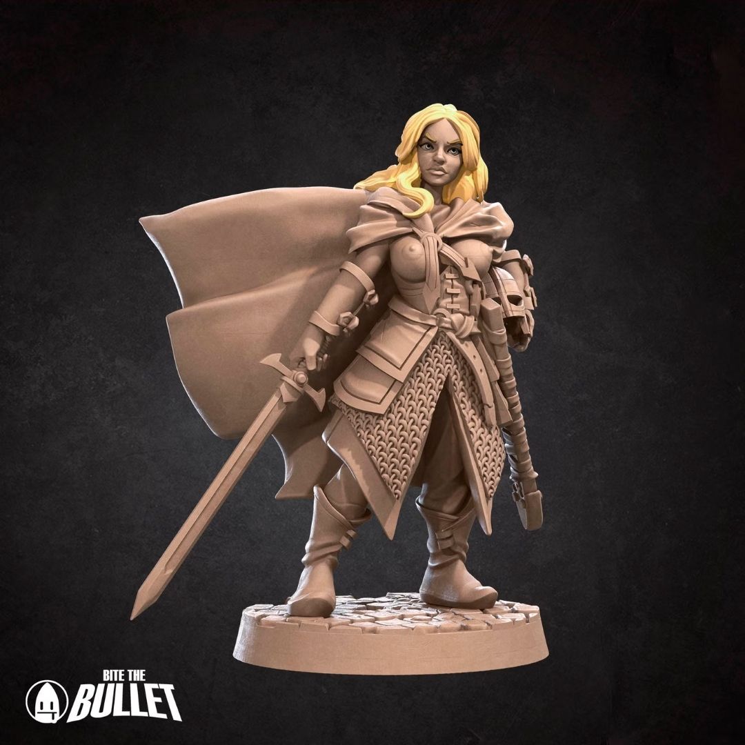 Bullet Rings - Elena, the Shieldmaiden (Pinup)