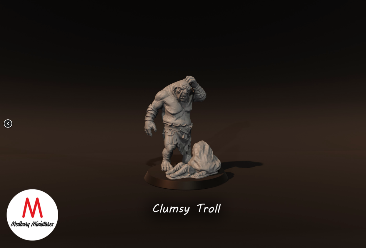 Clumsy Troll