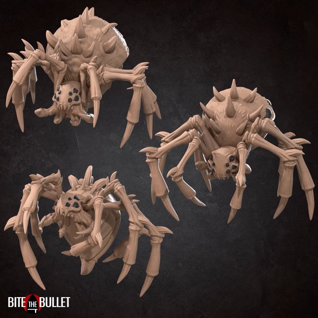 Undeads - Arachnophobia Spiders (3 Minis)