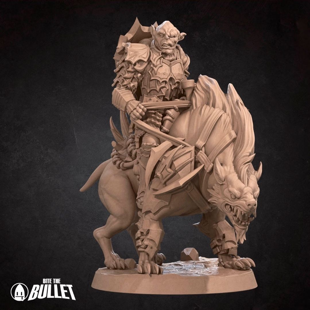 Bullet Rings - Orc Warg Rider Lieutenant