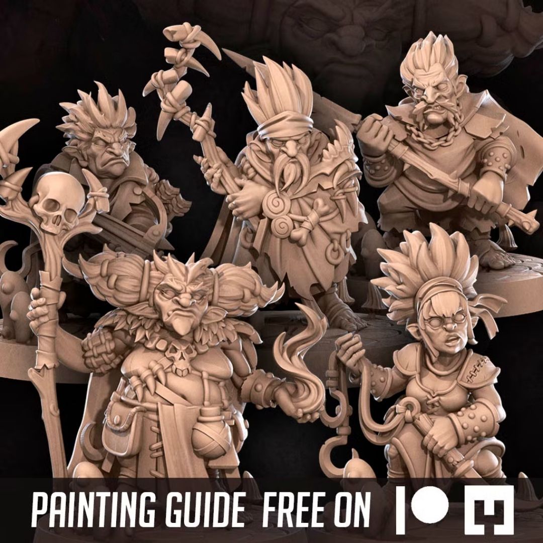 Underdark - Derros (5 Minis)