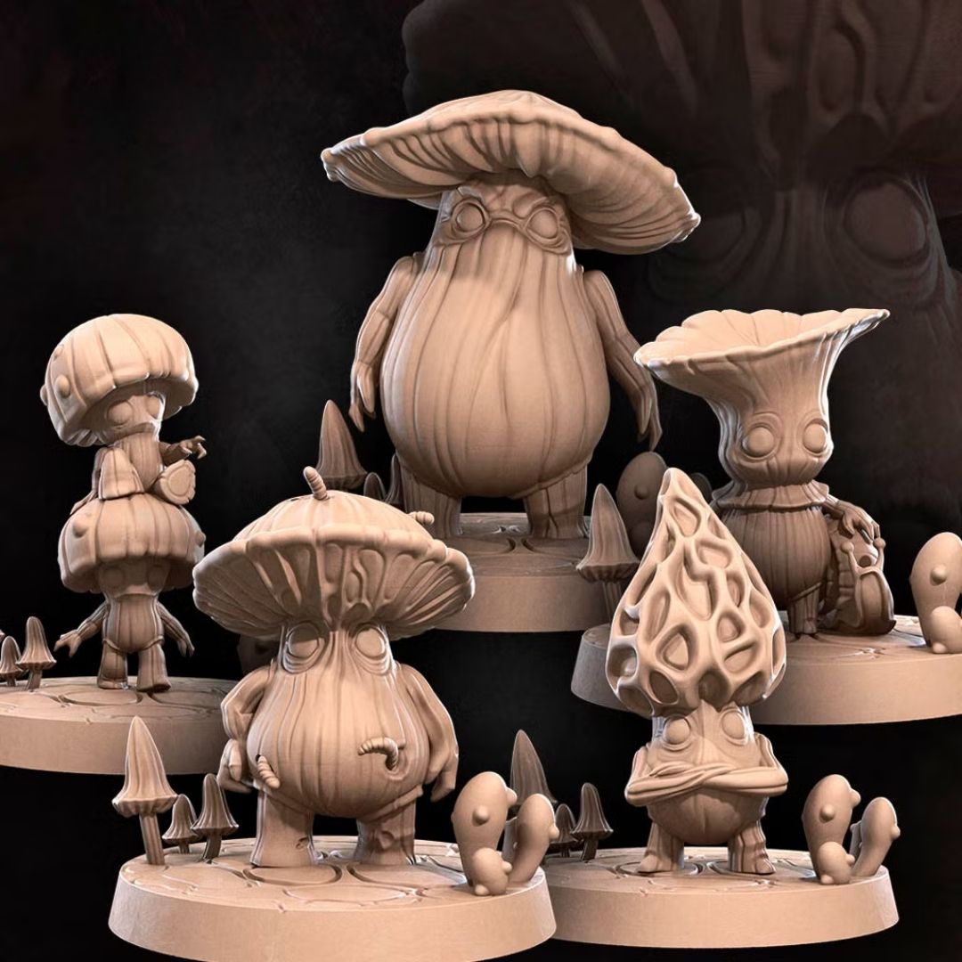 Marshland Minions - Myconids (5 Minis)
