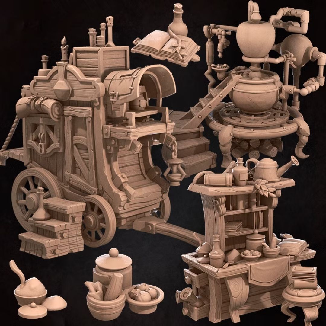 Bullet Town Halloween - Potion Seller Pack