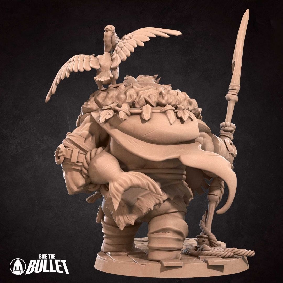 Odron the Loxodon Hunter (+Pelican)
