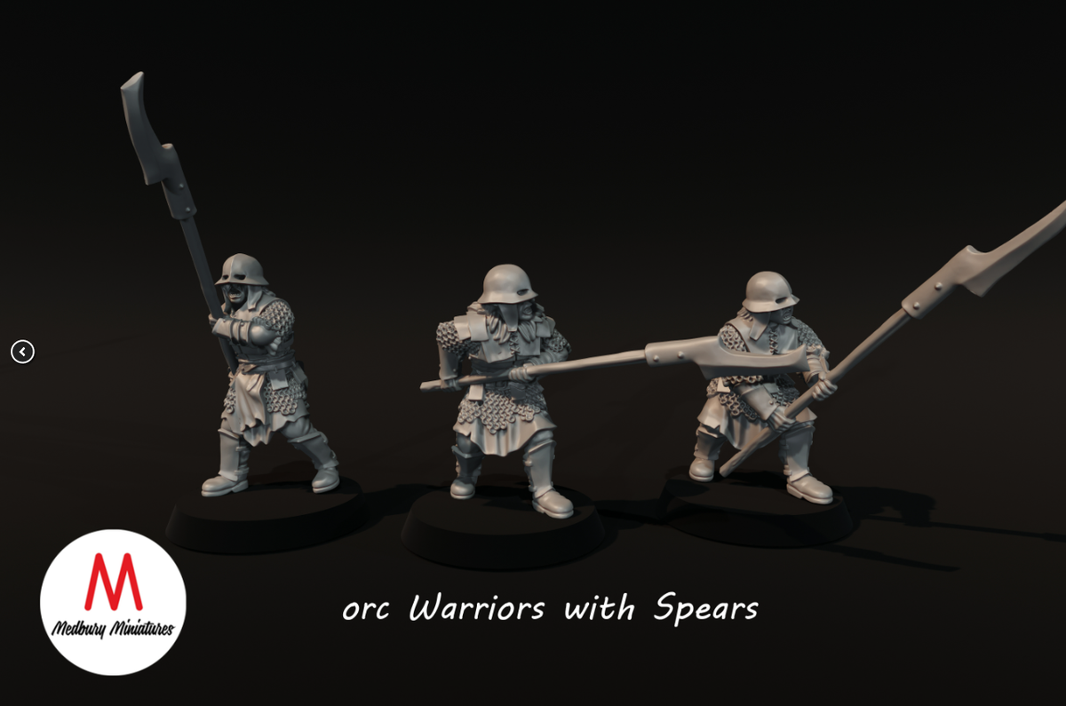 orc Warriors with Spears