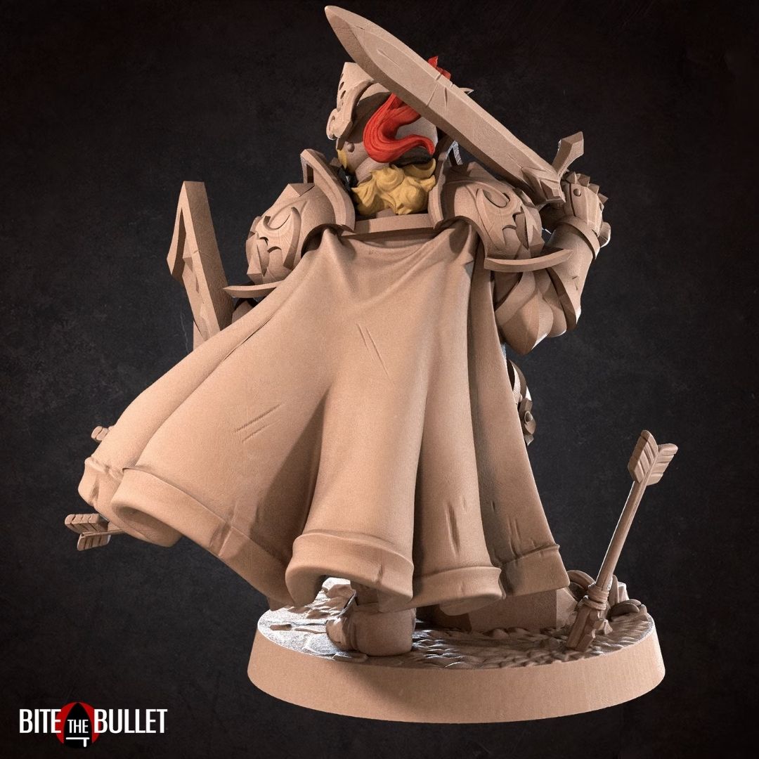 Halflings - Sir Oswan the Halfling Paladin
