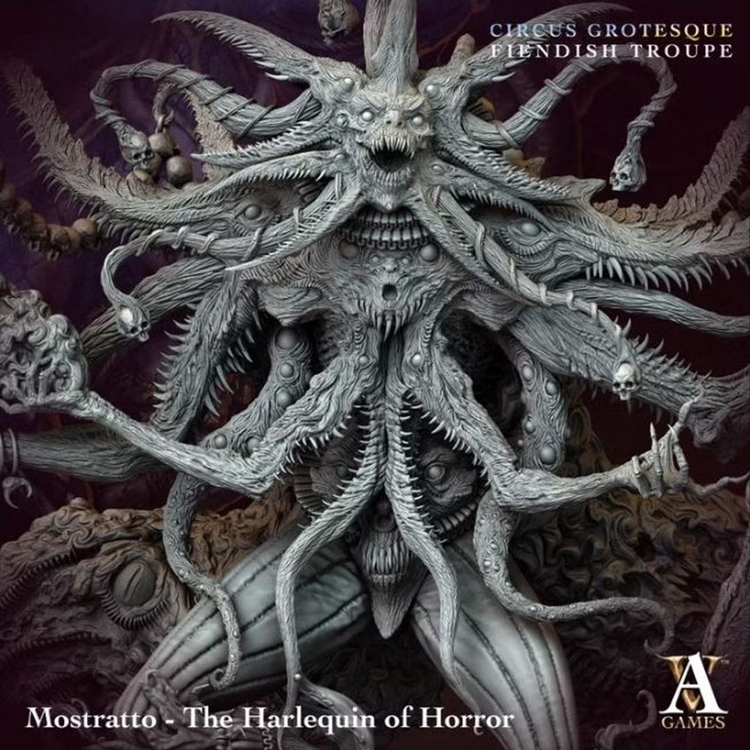 Circus Grotesque - Mostratto - The Harlequin of Horror