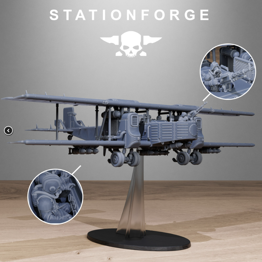 Grimguard Iron Biplane