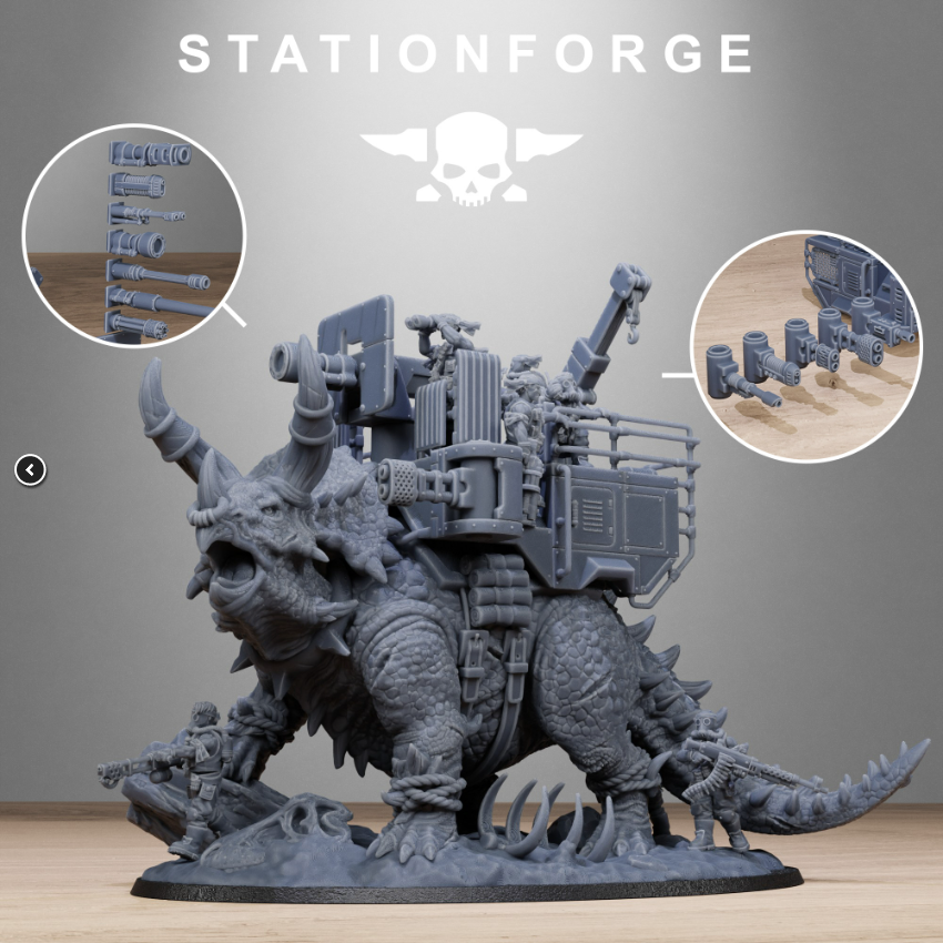 GrimGuard Jungle Fighters Triceratank