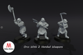 orc Warriors with 2 Handed Weapon
