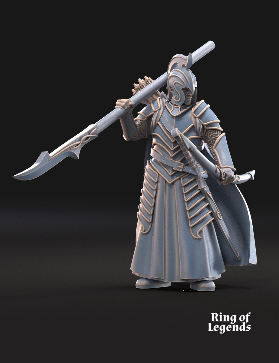 Bloody Elves - 6x Warriors with bow and spear