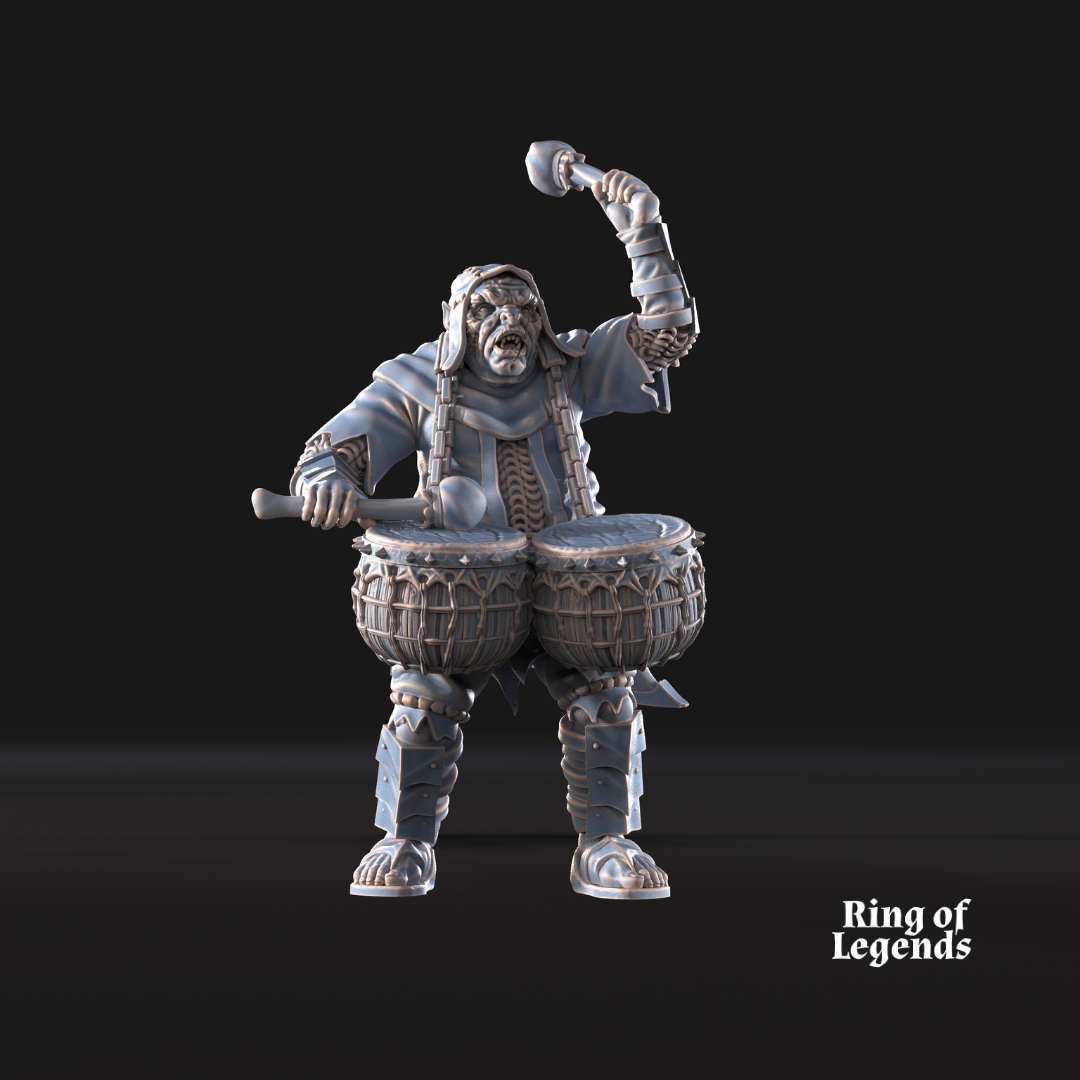 Morlok Orc-Trommler – Dunkle Stadt Morlok