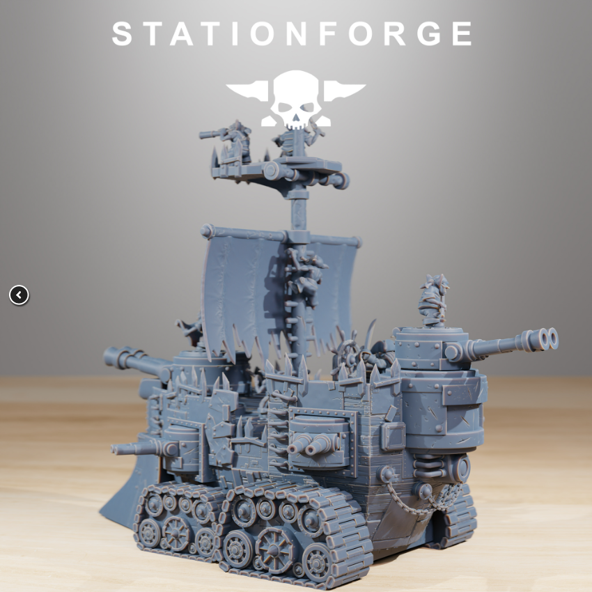 Gobs Short Pearl Battle Ship