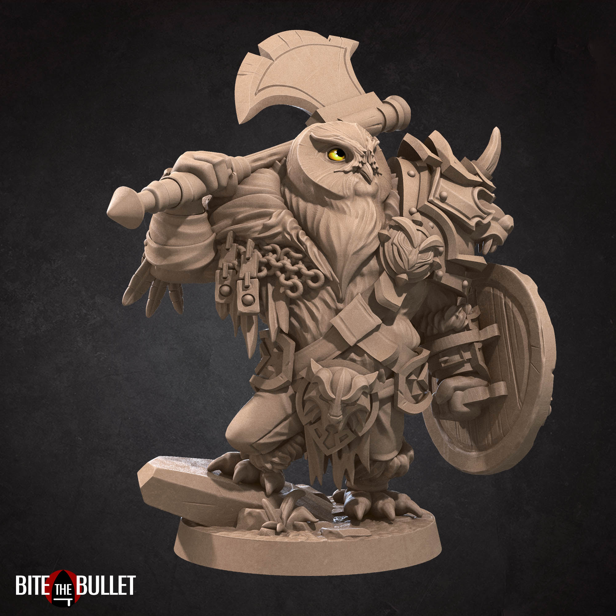 Owlfolk Barbarian