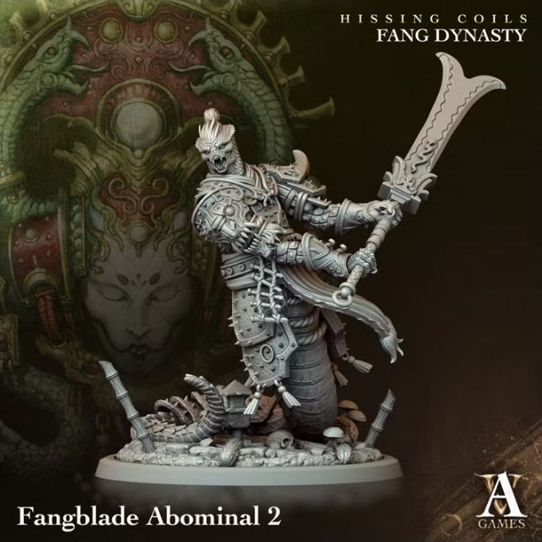 Hissing Coils - Fangblade Abominal 2