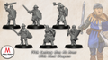 14th Century Men At Arms With Hand Weapons