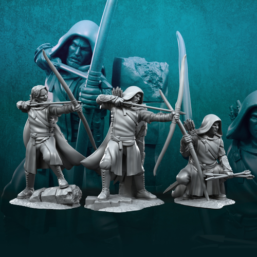 3x Grey Castle Rangers