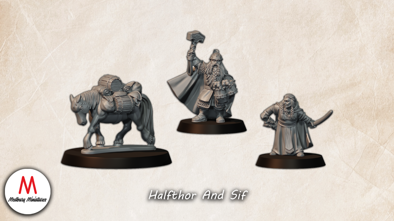Halfthor And Sif