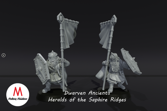 Dwarven Ancients, heralds off the Saphire Ridges