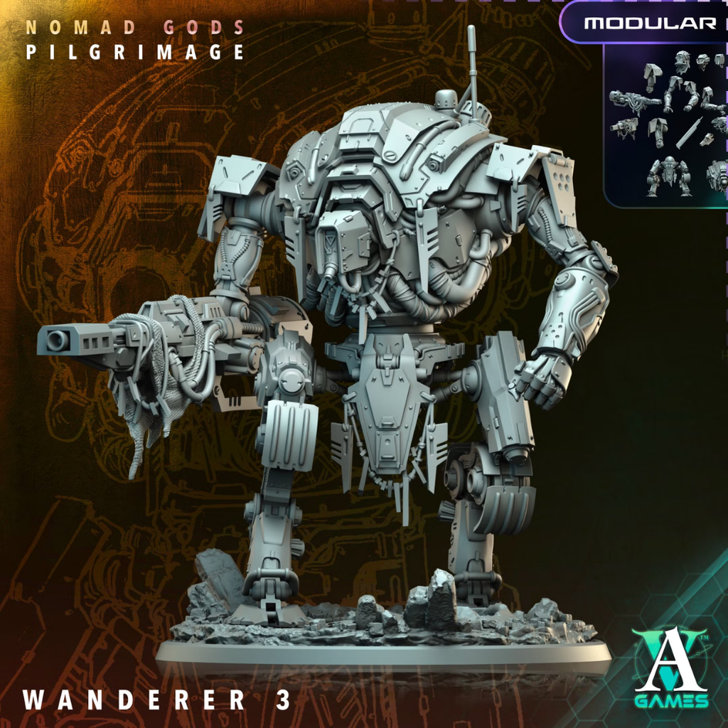 Nomad Gods - Nomad Wanderer (Modular Kit)