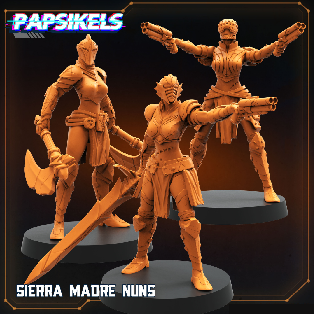 Sierra Madre Nuns (3 Minis)