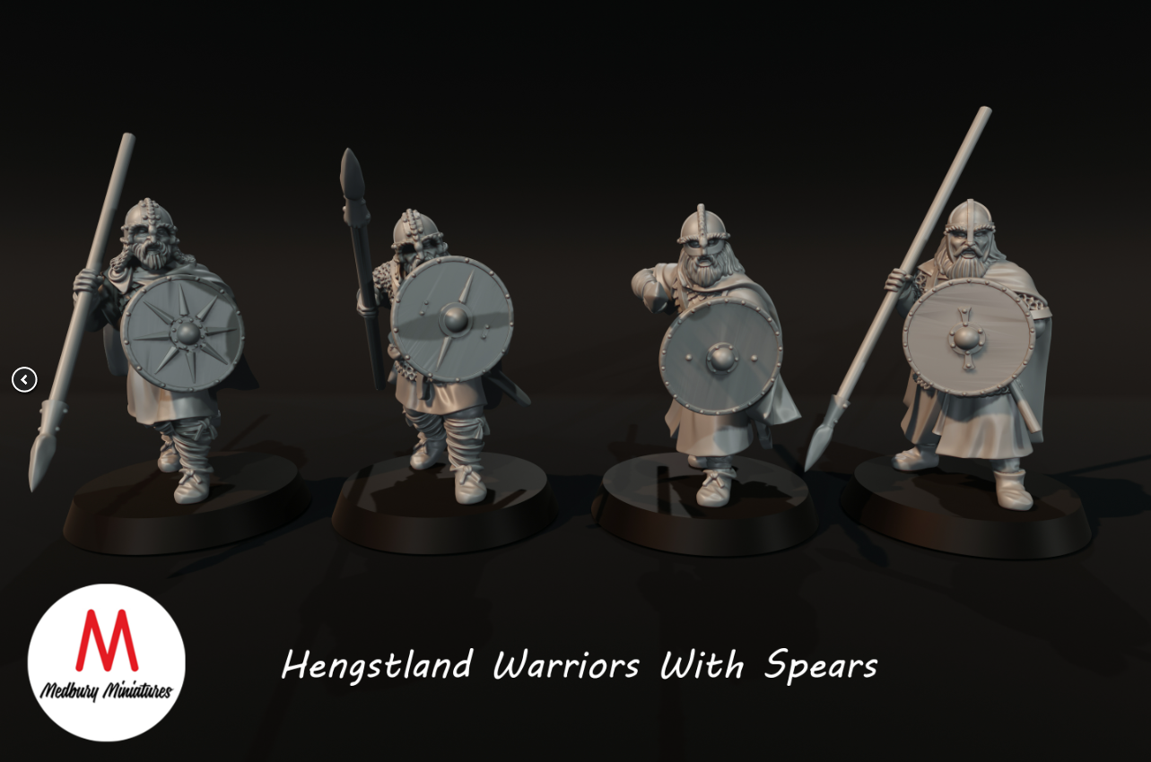 hengstland Warriors with Spears
