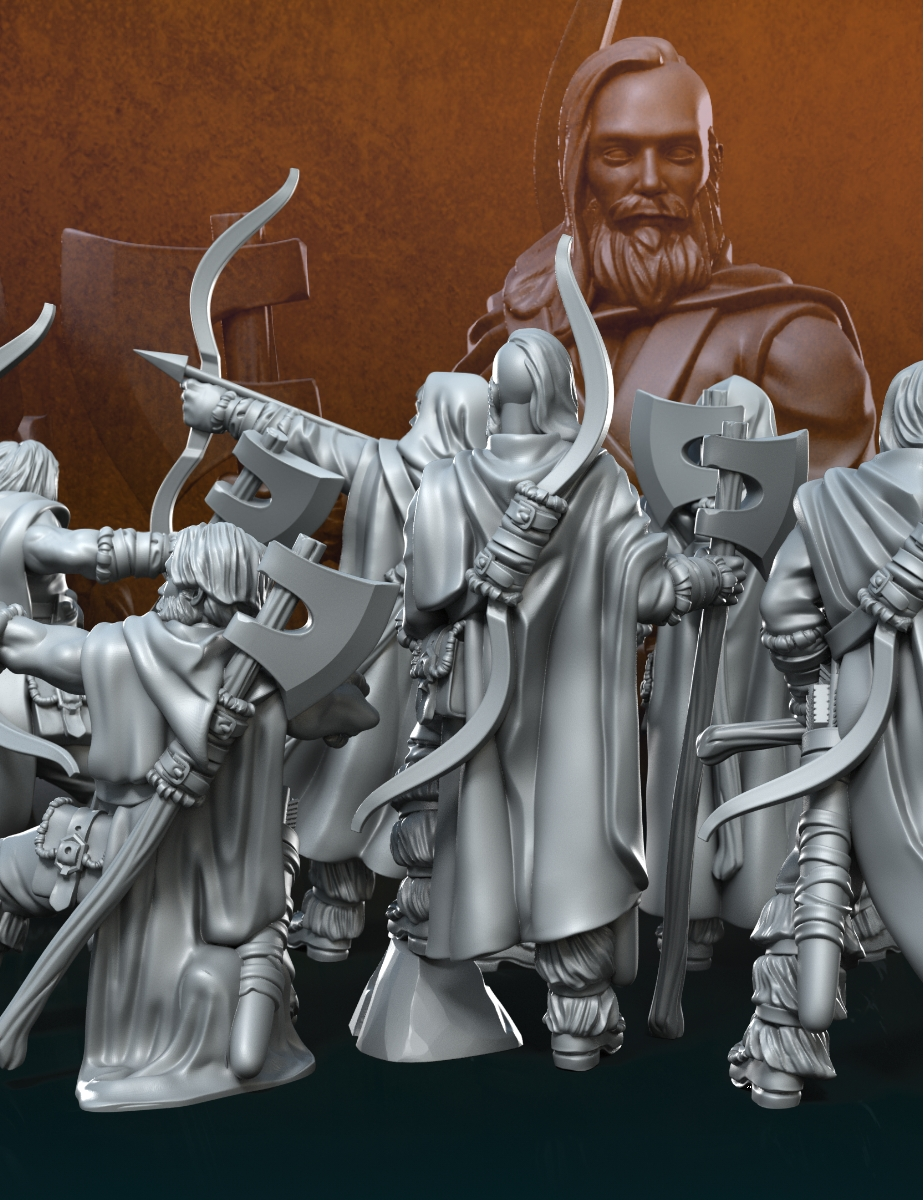 6x Bearmen on foot