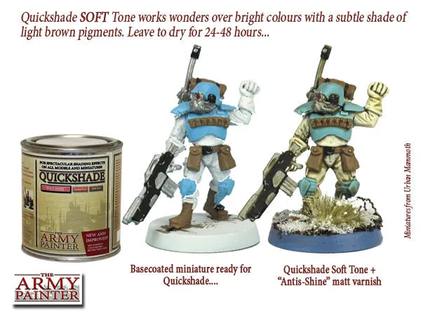 Army Painter - Quickshade, Soft Tone-The Army Painter-Radaddel