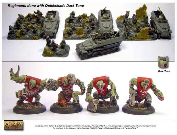 Army Painter - Quickshade, Dark Tone-The Army Painter-Radaddel