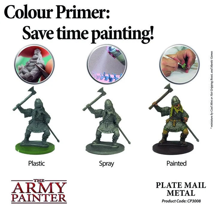 Colour Primer Platemail Metal-The Army Painter-Radaddel