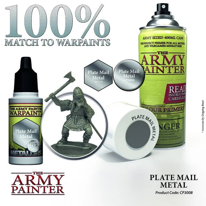 Colour Primer Platemail Metal-The Army Painter-Radaddel