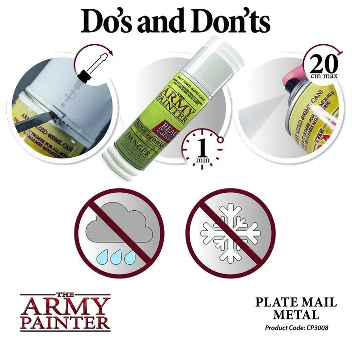 Colour Primer Platemail Metal-The Army Painter-Radaddel