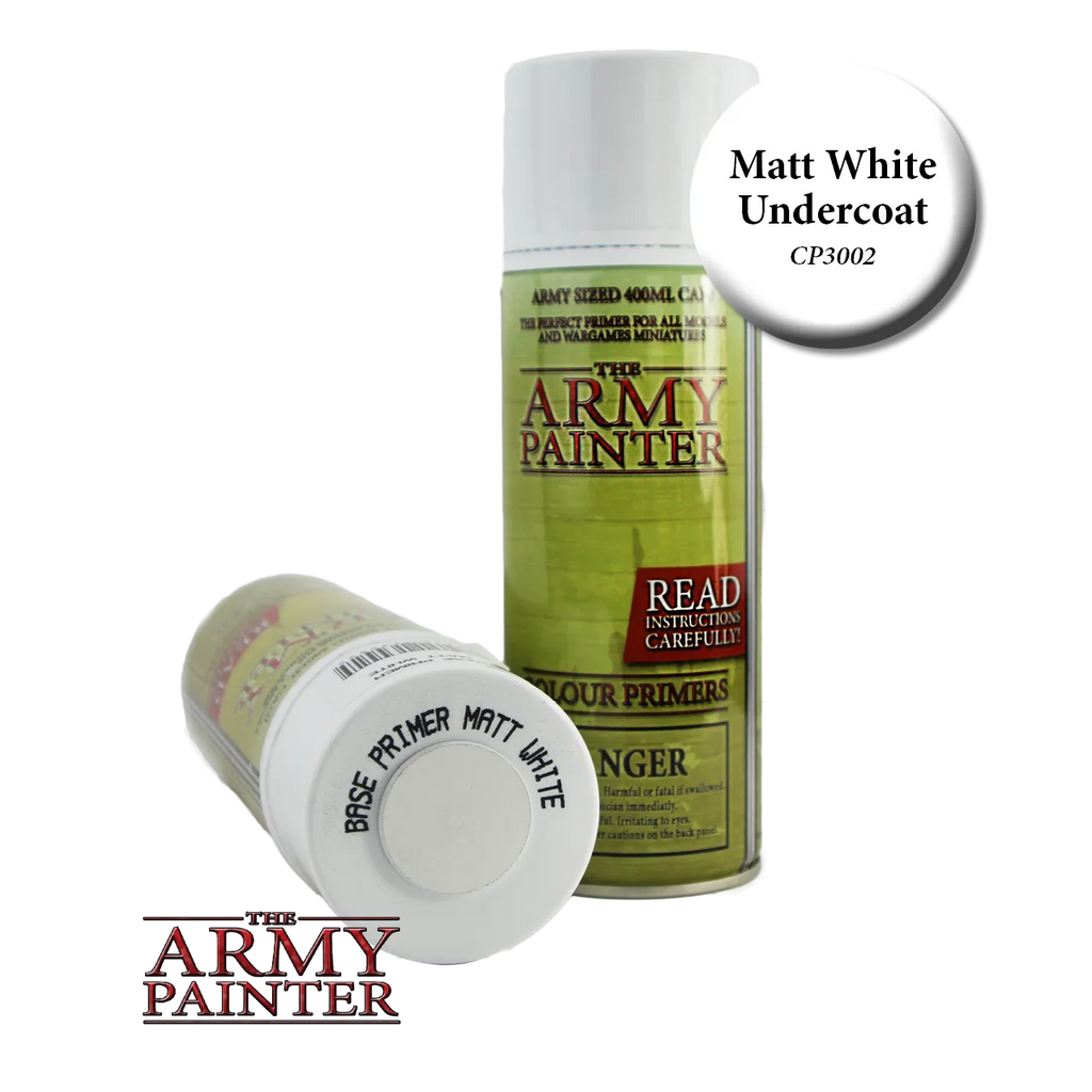 Base Primer Matt White-The Army Painter-Radaddel