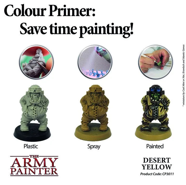 Colour Primer Desert Yellow-The Army Painter-Radaddel