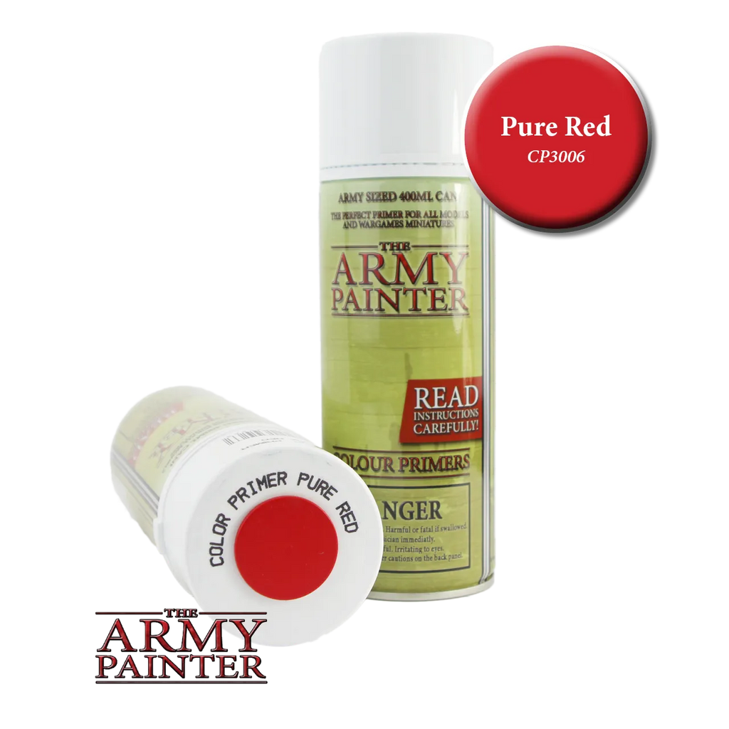 Colour Primer Pure Red-The Army Painter-Radaddel
