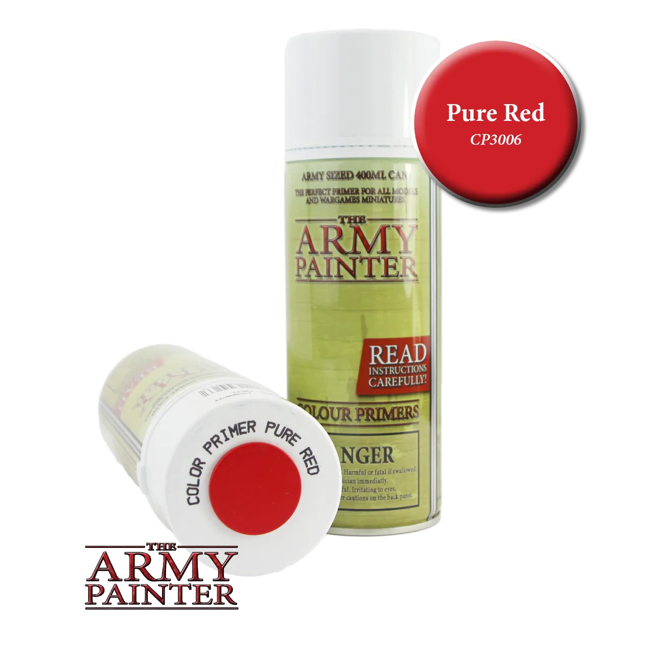 Colour Primer Pure Red-The Army Painter-Radaddel