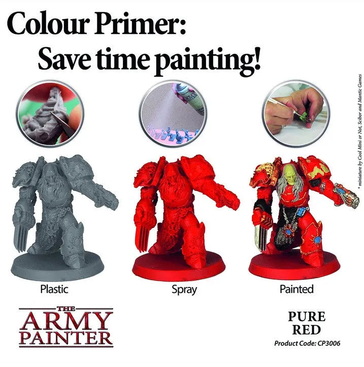 Colour Primer Pure Red-The Army Painter-Radaddel
