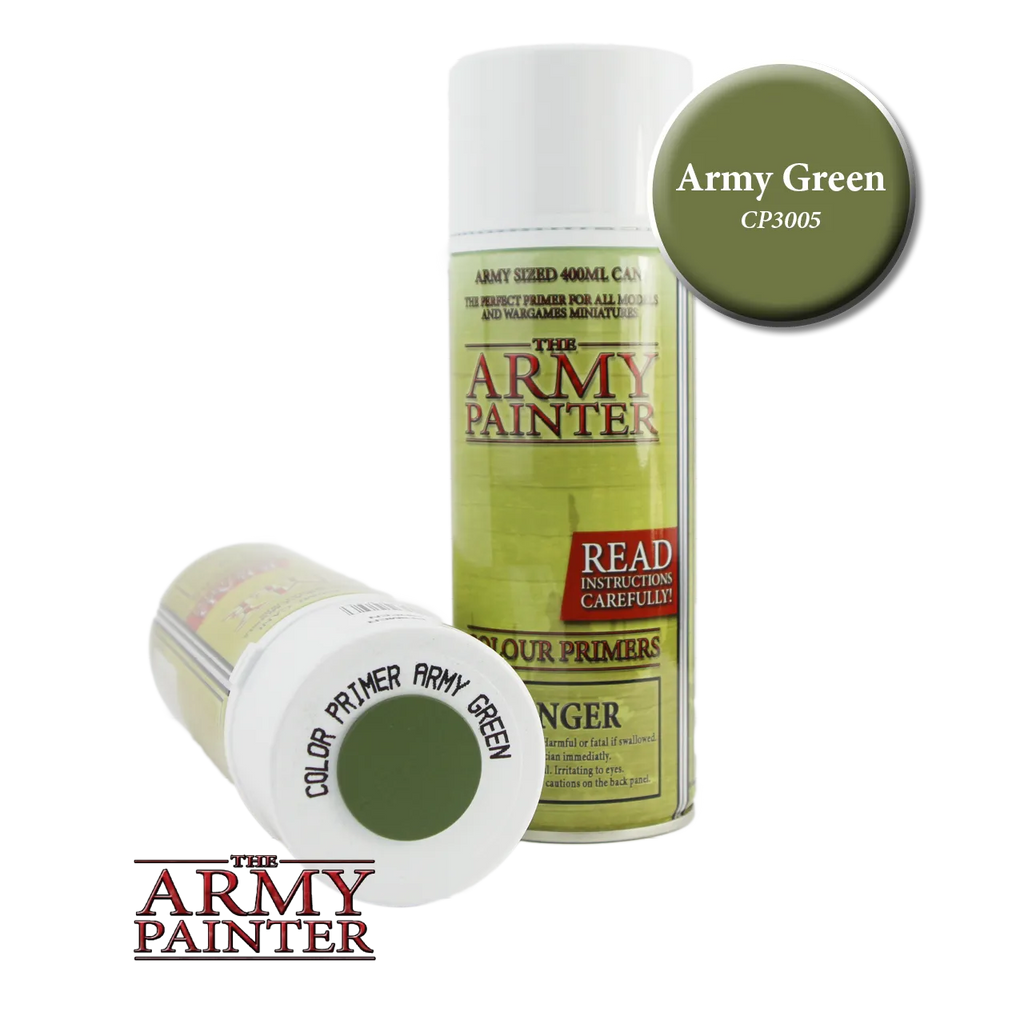 Colour Primer Army Green-The Army Painter-Radaddel