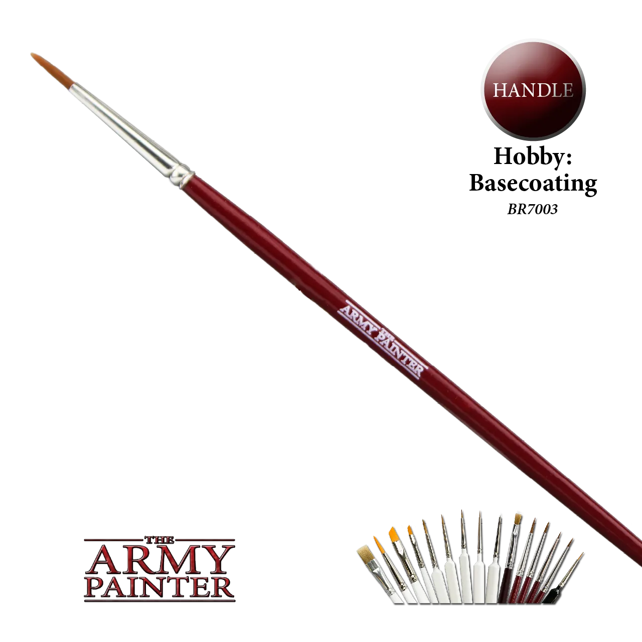Army Painter - Hobby Brush - Basecoating-The Army Painter-Radaddel