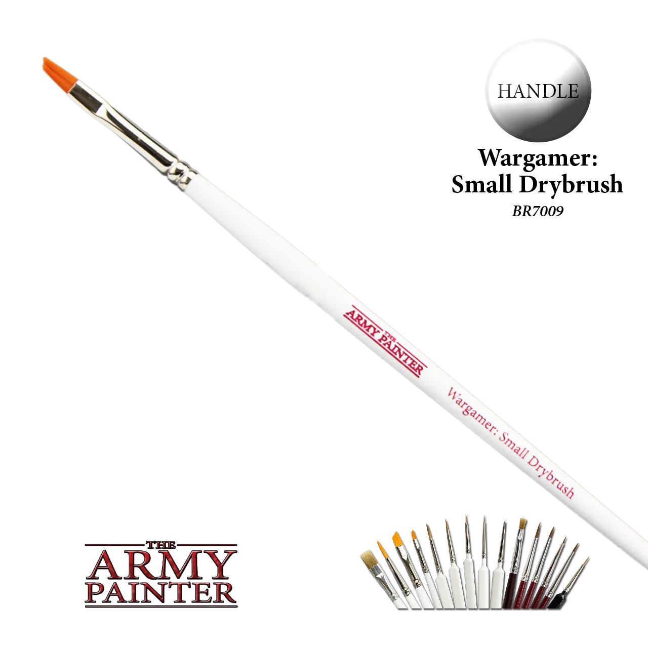 Army Painter - Wargamer Brush - Small Drybrush-The Army Painter-Radaddel