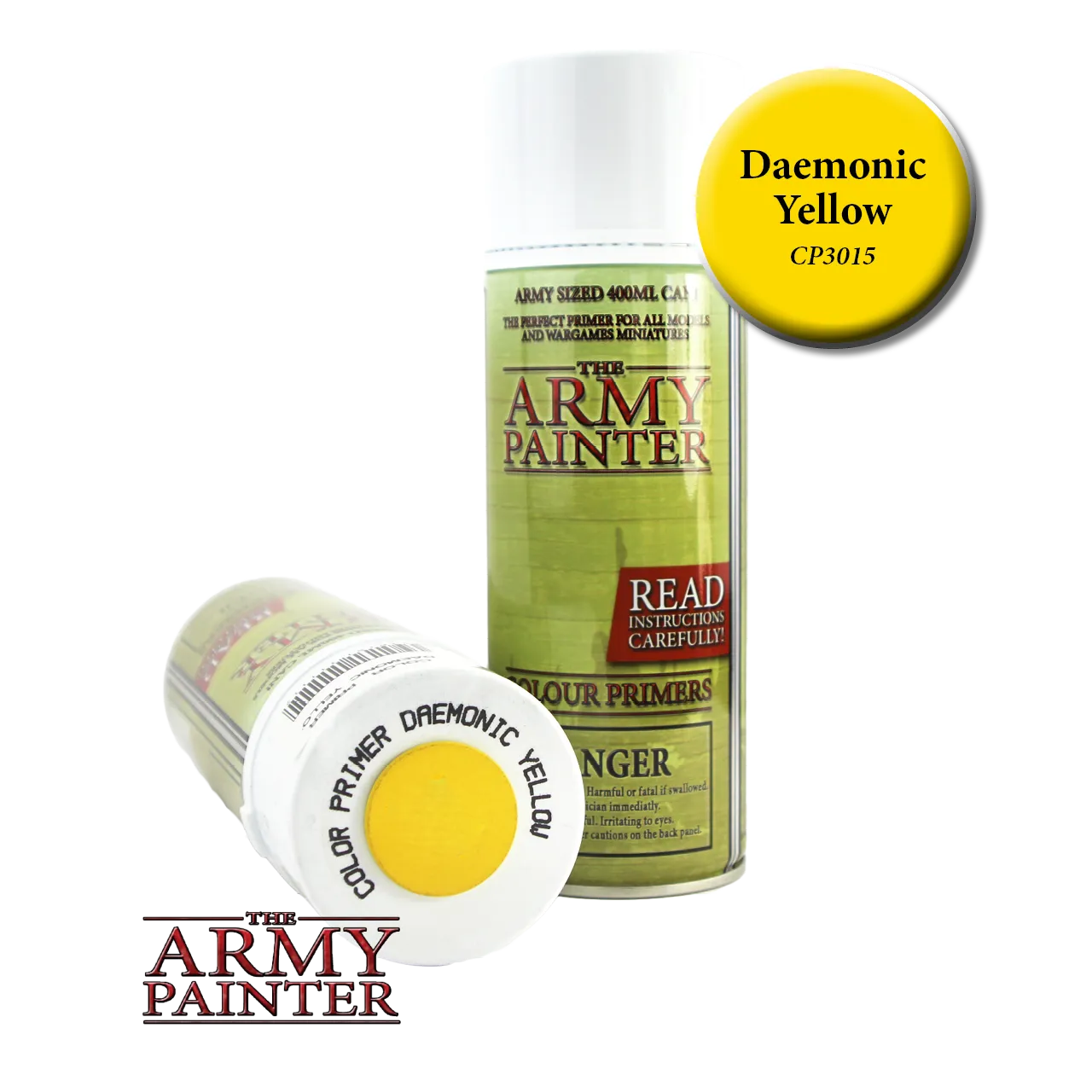 Colour Primer Daemonic Yellow-The Army Painter-Radaddel