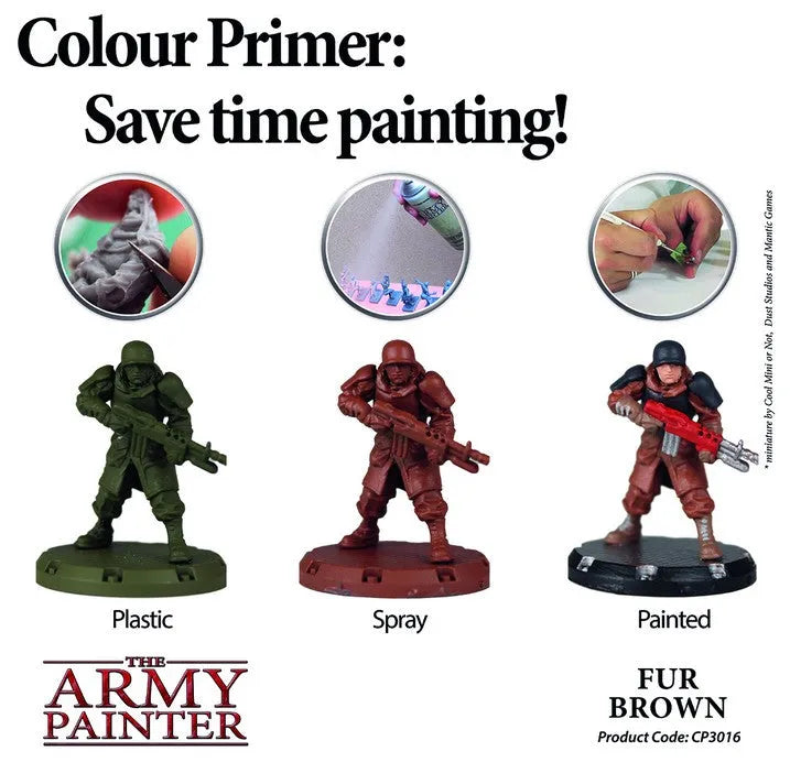 Colour Primer Fur Brown-The Army Painter-Radaddel