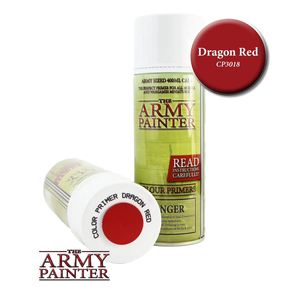 Colour Primer Dragon Red-The Army Painter-Radaddel