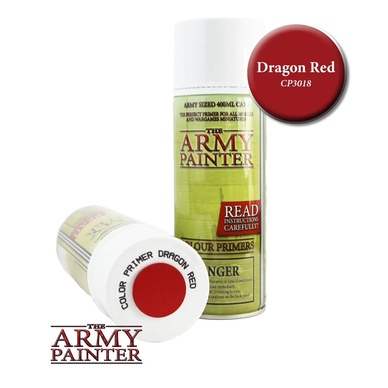 Colour Primer Dragon Red-The Army Painter-Radaddel