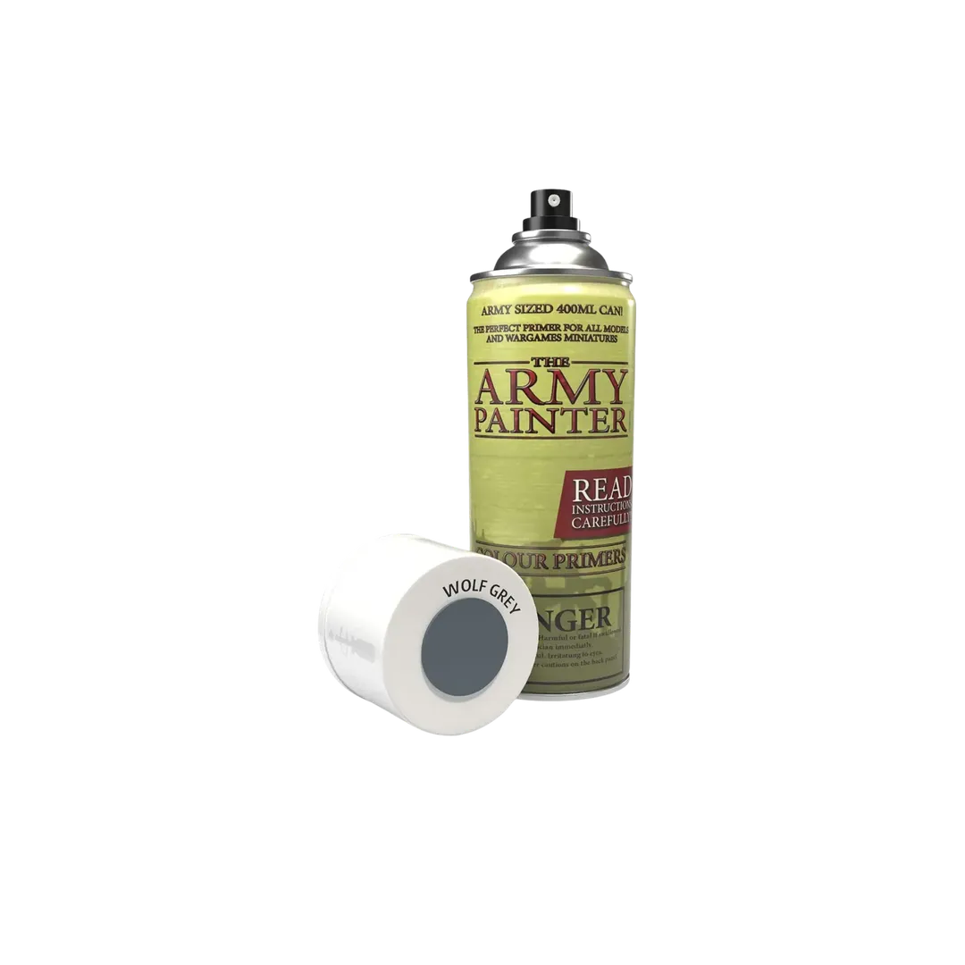 Colour Primer Wolf Grey-The Army Painter-Radaddel