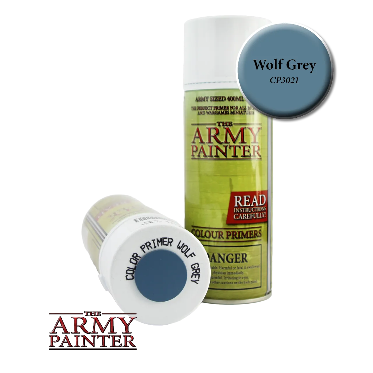 Colour Primer Wolf Grey-The Army Painter-Radaddel