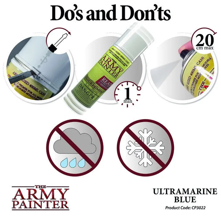 Colour Primer Ultramarine Blue-The Army Painter-Radaddel