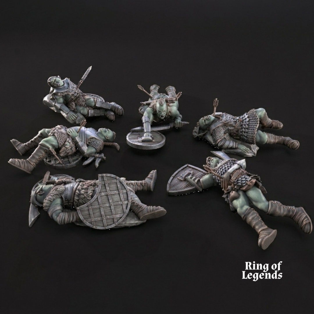 6x Morlok Orc Casualties